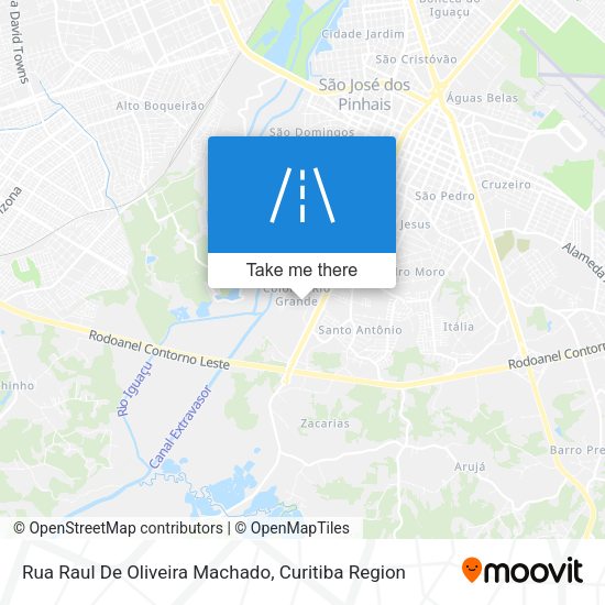 Rua Raul De Oliveira Machado map