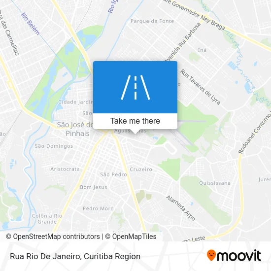 Rua Rio De Janeiro map