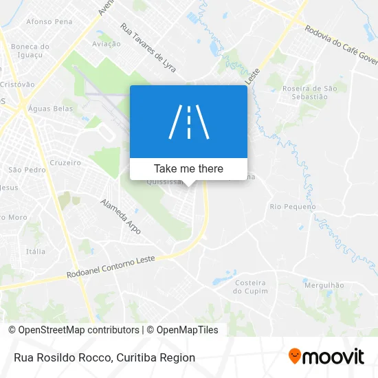 Rua Rosildo Rocco map