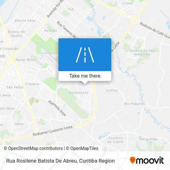 Rua Rosilene Batista De Abreu map