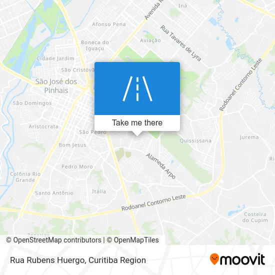 Rua Rubens Huergo map