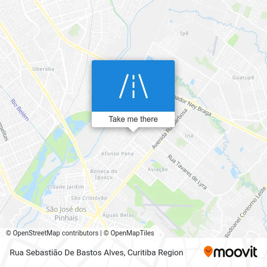 Rua Sebastião De Bastos Alves map