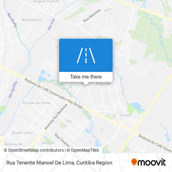 Rua Tenente Manoel De Lima map