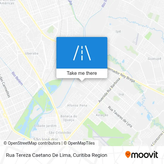Rua Tereza Caetano De Lima map