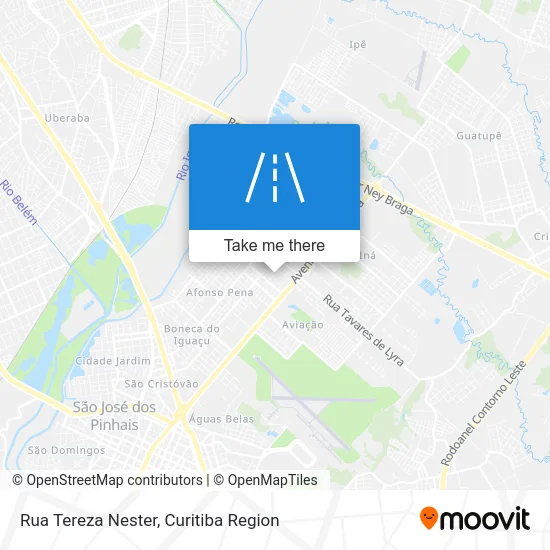 Rua Tereza Nester map