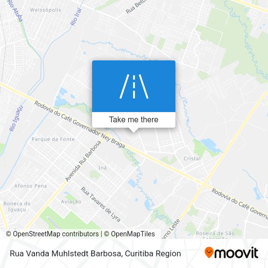 Rua Vanda Muhlstedt Barbosa map
