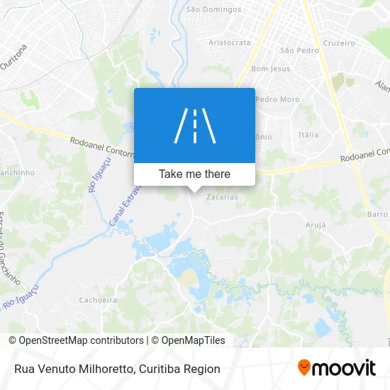 Rua Venuto Milhoretto map