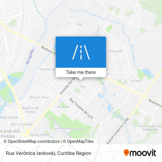 Rua Verônica Iankoski map