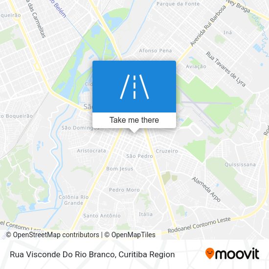 Rua Visconde Do Rio Branco map