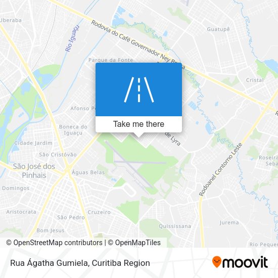 Rua Ágatha Gumiela map