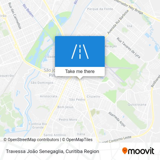 Travessa João Senegaglia map