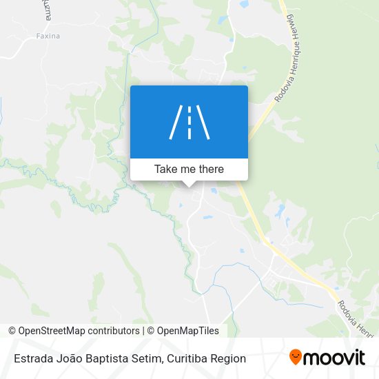 Estrada João Baptista Setim map