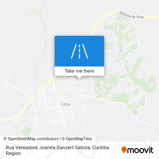 Rua Vereadora Joanita Ganzert Saboia map