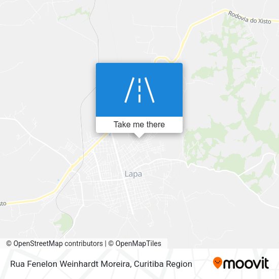 Rua Fenelon Weinhardt Moreira map
