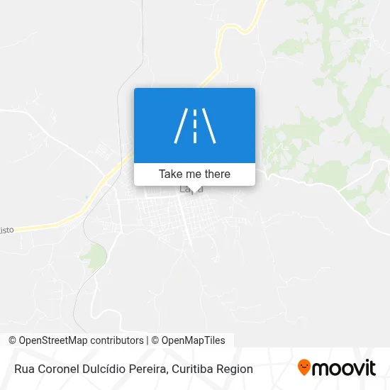 Rua Coronel Dulcídio Pereira map