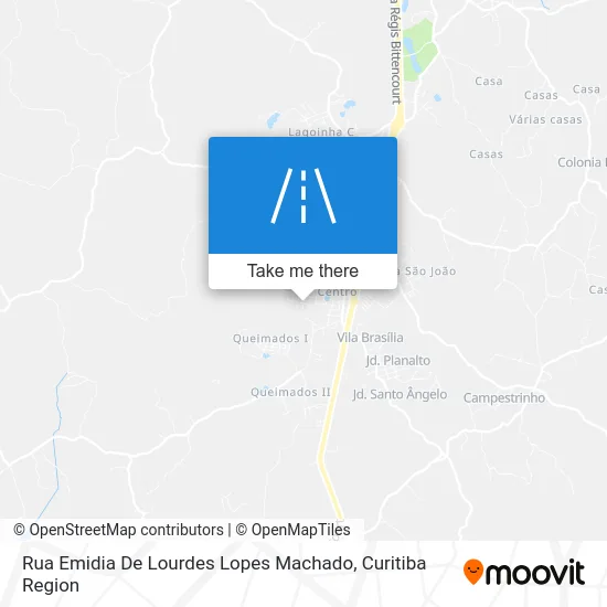Rua Emidia De Lourdes Lopes Machado map