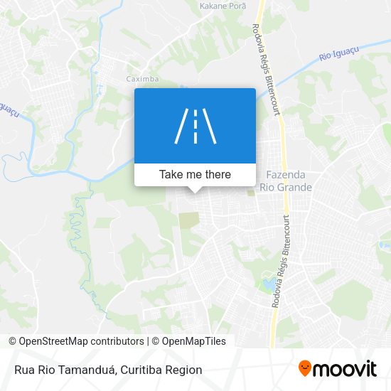 Rua Rio Tamanduá map