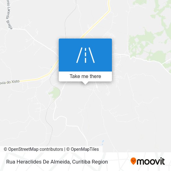 Rua Heraclides De Almeida map