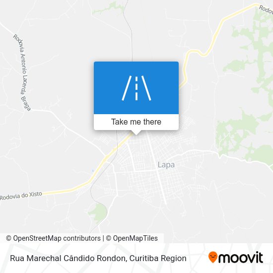 Rua Marechal Cândido Rondon map