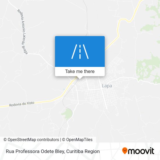 Rua Professora Odete Bley map