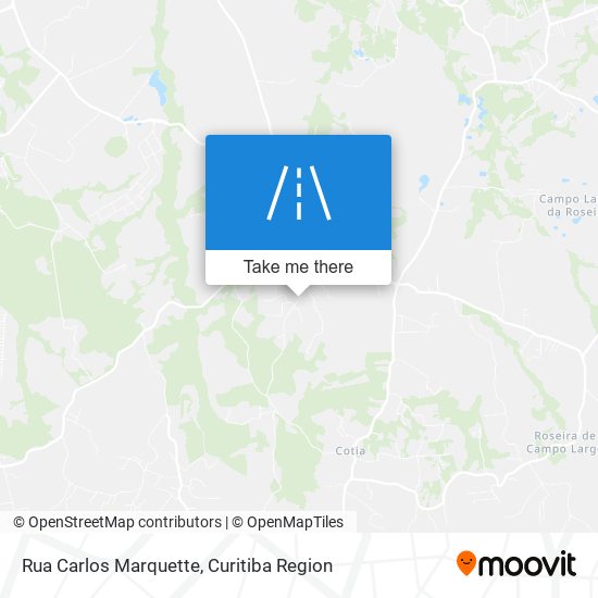 Rua Carlos Marquette map