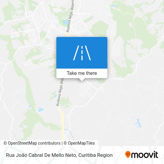 Rua João Cabral De Mello Neto map