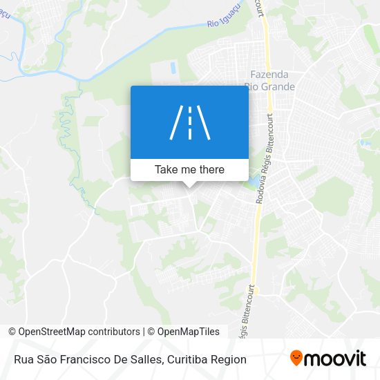 Rua São Francisco De Salles map