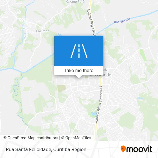 Rua Santa Felicidade map