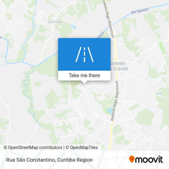 Rua São Constantino map
