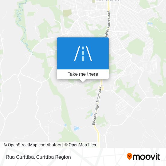 Rua Curitiba map