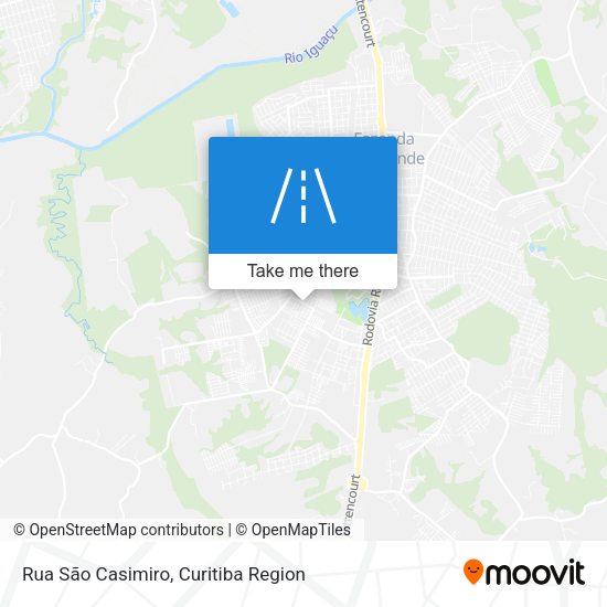 Rua São Casimiro map
