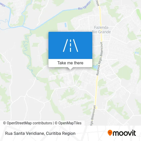 Rua Santa Veridiane map