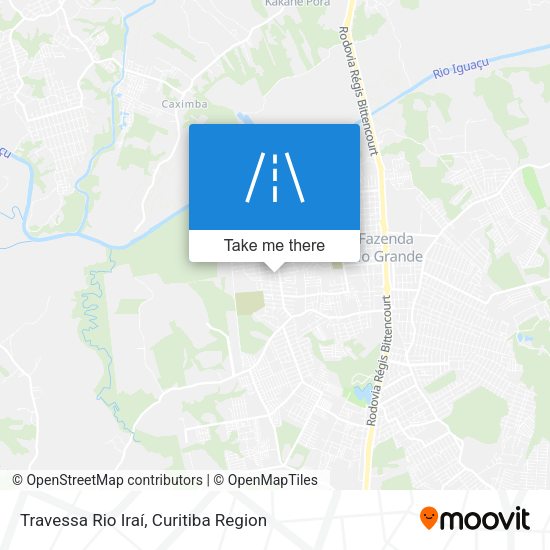 Travessa Rio Iraí map