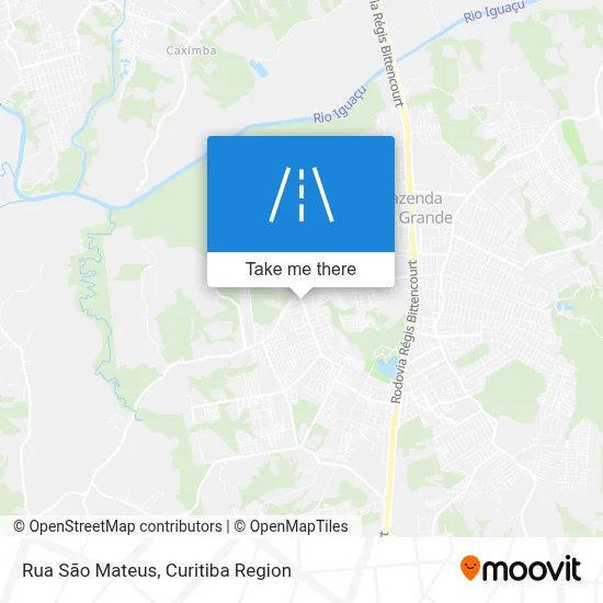 Rua São Mateus map