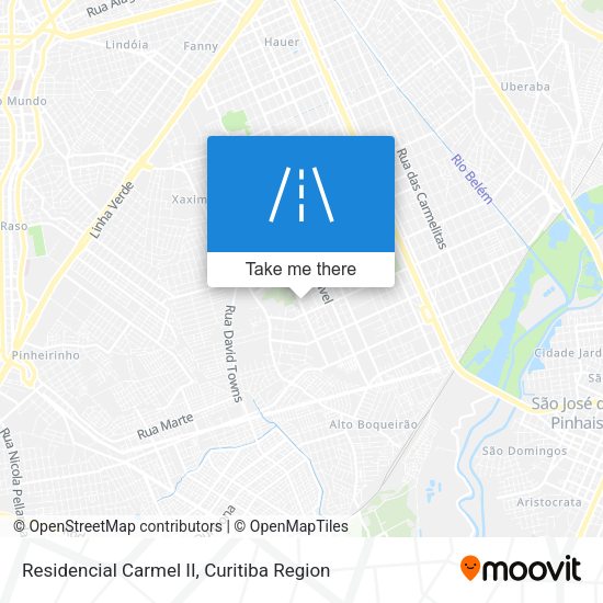 Residencial Carmel II map