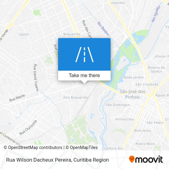 Rua Wilson Dacheux Pereira map