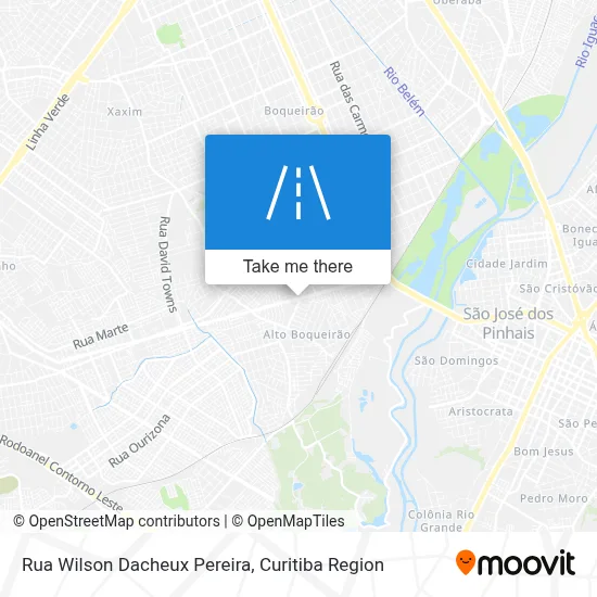 Rua Wilson Dacheux Pereira map