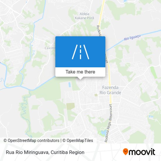 Rua Rio Miringuava map