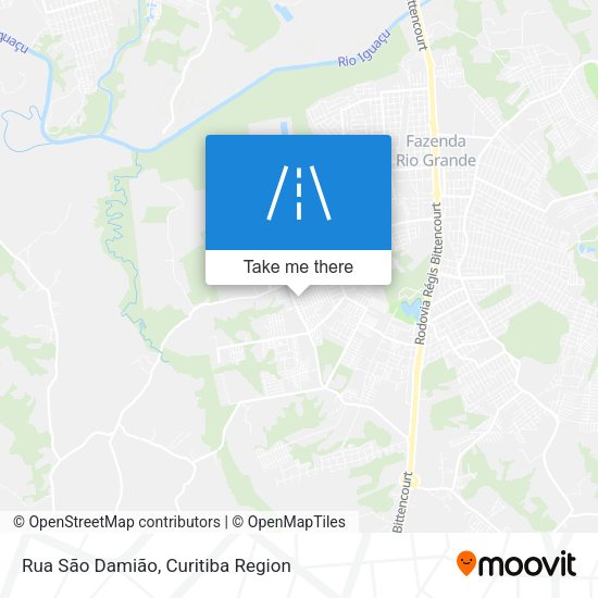 Rua São Damião map