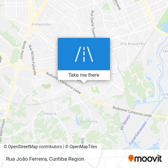 Rua João Ferreira map