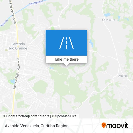 Mapa Avenida Venezuela
