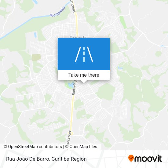 Rua João De Barro map