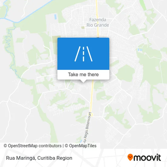 Rua Maringá map