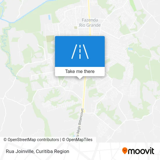 Rua Joinville map