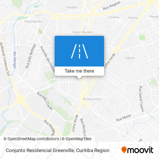 Conjunto Residencial Greenville map