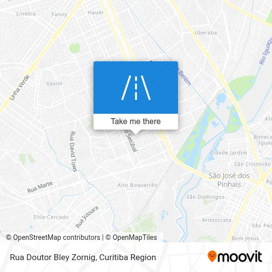 Rua Doutor Bley Zornig map
