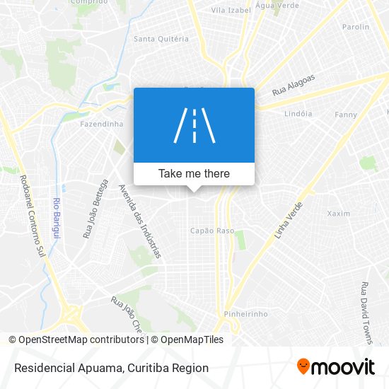 Residencial Apuama map