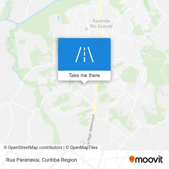 Rua Paranavaí map