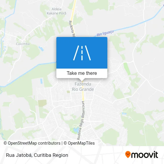 Rua Jatobá map