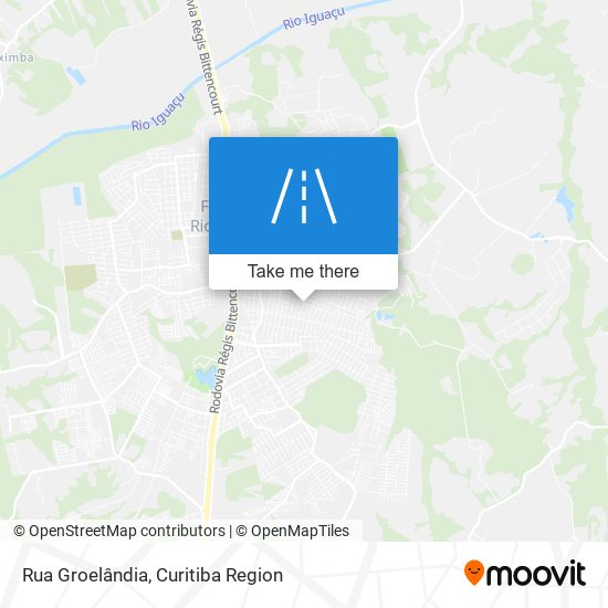 Mapa Rua Groelândia